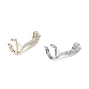 ต่างหูเกี่ยวน้องเสือดาวเพชรละเอียดงานฝังสวยหรูงานดูแพงใส่ง่ายเข้าได้กับทุกชุดหรึอแมทช์กับรุ่นอื่นก็ได้