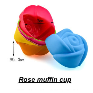 【PH Local】10pcs Silicon Cupcake Puto Molder Set Plastic Puto Muffin Cups Baking Mold Multiple Shape