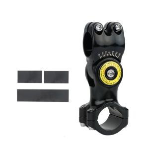 Nhôm trọng lượng nhẹ hợp kim tay lái Selfie bệ Cắm Nhang xe đạp đường trường điều chỉnh tay lái gắn dễ dàng để cài đặt