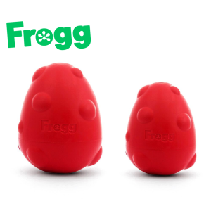 FROGG "EGG" Natural Rubber Dog Toy