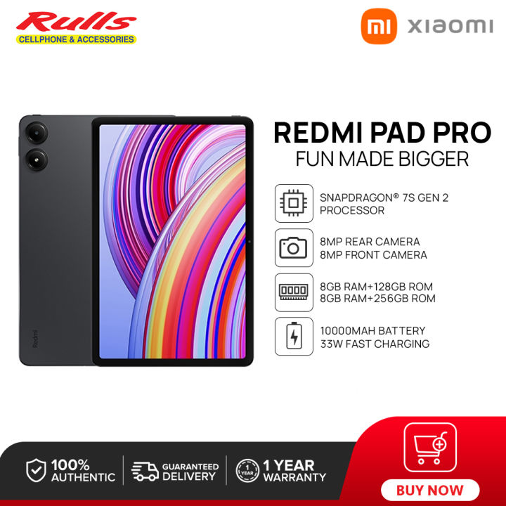 Xiaomi Redmi Pad Pro Tablet 8GB+128GB / 8GB+256GB Snapdragon 7s Gen