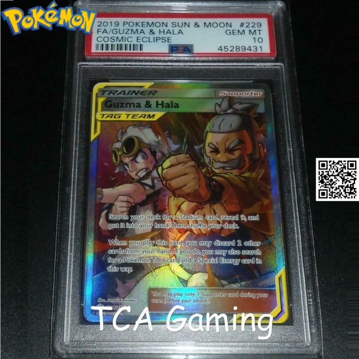 L pokemon Guzma & Hala Trainer GX Tag Team phn quang Trading card TNG  Sleeves bc bi 1459 D2 229-236 Card Game Pokemon c Bit - Lazada |  Lazada.vn