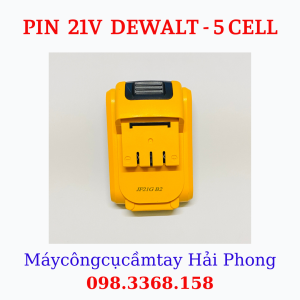 PIN và SẠC 18V-21V DC / 5 Cell - DE.WALT VÀNG -. DÙNG CHO MÁY KHOAN MÀI CƯA ...