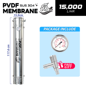 INSTALL KL/Selangor IPRO i5 Plus Series PVDF Membrane - 0.01 Micron Outdoor Water Filter System - 15000L
