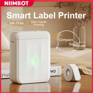 Niimbot D110 Label Printer Wireless Bluetooth Thermal Portable for Android IOS Phone Ink-Free One-Touch Printing Compact Smart