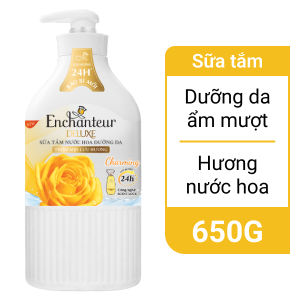 [MẪU MỚI ĐỦ 5 MÙI ] Sữa Tắm Enchanteur Nước Hoa Dưỡng Da Charming 650g