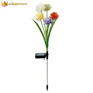 [Winnereco] 5 Đầu đèn cảnh quan năng lượng mặt trời không thấm nước trang trí lối đi đèn chiếu sáng sân vườn bền dễ dàng lắp đặt công tắc tự động xoay cho sân trong