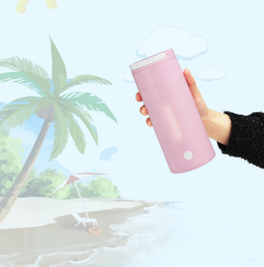 Mini Water Bottle Portable Travel Electric Kettle 300W Water Heating Cup Stainless Steel Thermal Flask Keep Warm Kettle