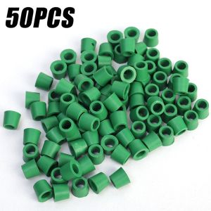 50PCS 1/4 Air Conditioning Valve Rubber Gasket Green Sealing Gasket O-ring For Repairing Hose