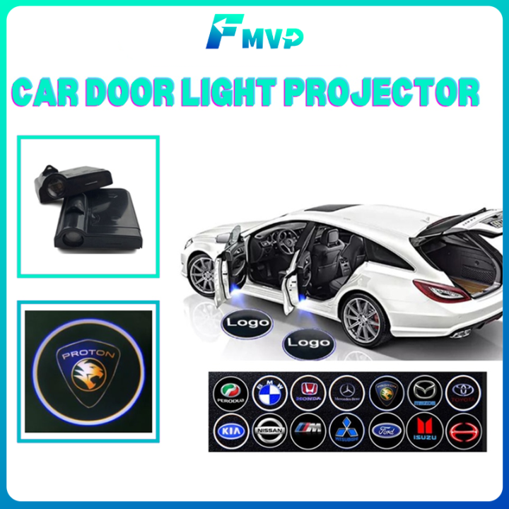 FMVP Led Car Door Logo Light Courtesy Laser Projector Lamp