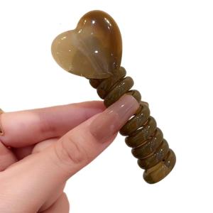 Telephone Wire Style Hair Ties Comfortable Fit Elastic Ponytail Holders Hairbands 1PC