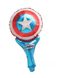 Cartoon Hammer Balloon 50cm High Quality Aluminum Film Balloon Baby Happy Birthday Party Toy Gift Gifts  Mainan Budak Belon 卡通 气球 气球棒