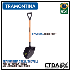 "TRAMONTINA" Brazil Steel Shovels