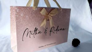 Paper Bag Desain Khusus Untuk Pernikahan
