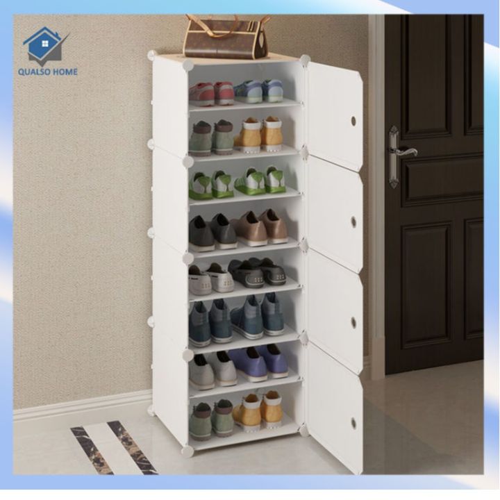 【aoshou6】Plastic shoe cabinet shoes rack outdoor Simple