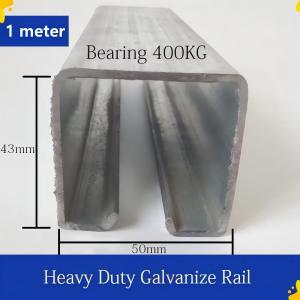 3-1.5Meter heavy duty sliding door track Sliding Gate Track Load Bearing 500KG sliding door roller track rail set