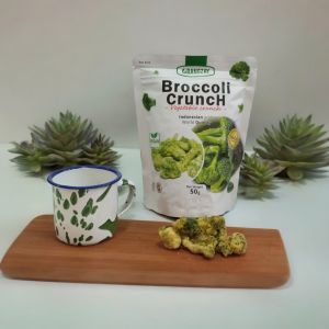 KRIPIK BROKOLI SUPER PREMIUM 50GR | KELEZATAN SEHAT DARI BROKOLI TERBAIK