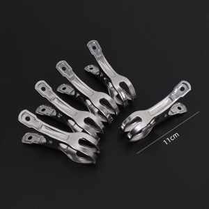 Kẹp giữ khăn tắm đi biển kim loại mạnh mẽ quần áo chống gió PEGs Quilt Kẹp treo tái sử dụng không trượt cố định khô kẹp quần áo