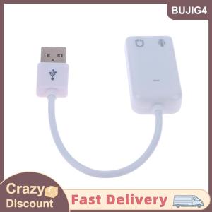 【E-WOITD】 USB 2.0แจ็คเสียงการ์ด USB ภายนอก3D ชุดหูฟังเสียงไมโครโฟนหูฟังช่อง7.1อะแดปเตอร์5HV2สำหรับแล็ปท็อป