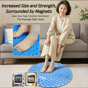 Large Magnetic Acupressure Foot Massage Mat For All Year Round Universal For Men And Women Home Use Relaxation With Bumps And Magnets