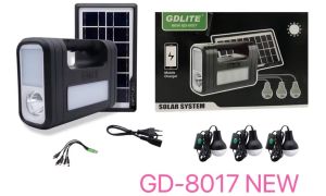 ไฟฉายโซล่าเซลล์ ชุดไฟนอนนา โซล่าเซลล์เข้าป่า พร้อมไฟฉุกเฉิน ชาร์จพลังงานเเสงอาทิตย์