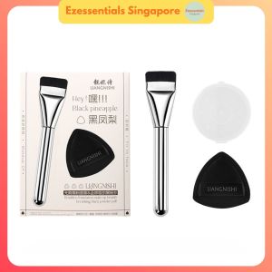 Makeup Tool Set 3-in-1 – Foundation Brush Beauty Sponge Storage Case for Daily Use