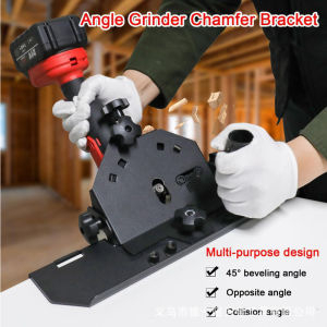 Tile Angles Cutting Tool 45 Degree AngleGrinder Chamfer Bracket Aluminum Alloy