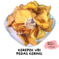 Kerepek Ubi Pedas Kering - KSHF- ( Dry Chili Tapioca Chips ) - Less spicy. 