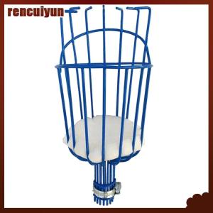 rencuiyun ตะกร้าทรงลึกสำหรับเก็บผลไม้เครื่องเก็บผลไม้ที่สะดวกเครื่องดักเก็บผลไม้แอปเปิ้ลลูกพีชอุปกรณ์เก็บสวนสำหรับฟาร์ม