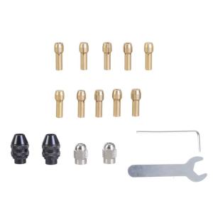 16 cái Chuck thiết lập cho dụng cụ điện chính xác khoan trong kim loại và nhựa cho DIY và sử dụng chuyên nghiệp
