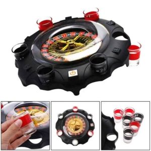 เกมส์รูเล็ตดริ้งค์ เกมส์ในวงปาร์ตี้ งานสังสรรค์ แก้ว16ใบ เล่นได้8คน และ แก้ว6ใบ เล่นได้6คน(รุ่นใส่ถ่าน) Drinking roulette set