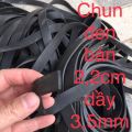 Dây chun, dây thun, chằng buộc hàng hóa bản vuông 8mm x 8mm và bản dẹt 2,2cm dầy 3,5mm độ dài bất kỳ (bán theo mét). 