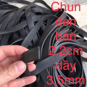 Dây chun dây thun chằng buộc hàng hóa bản 22cm dầy 35mm và chun vuông 8mmx8mm độ dài bất kỳ (bán theo mét)