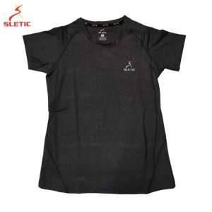 SLETIC WOMENS SPORTS WEAR ACID STANDARD SIZE  DRI-FIT SHIRT DRYFIT FOR WOMEN #M7754F*1