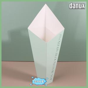 danux 1pc Flower Wrapping Paper Gift Box Bouquet Packaging Bag Flowers Paper Wrapping Material Graduation Wedding Party Supplies