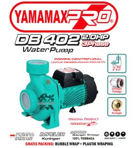 Pompa Air Centrifugal Sentrifugal Irigasi 2 Inch YAMAMAX PRO DB 402 TP 2.0HP 3Phase 2" DB402 DB 402