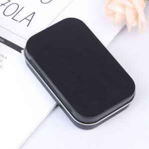 Fantic Survival Kit Tin Small Empty Metal Tin Flip Storage Box Case Organizer For Money Candy Key
