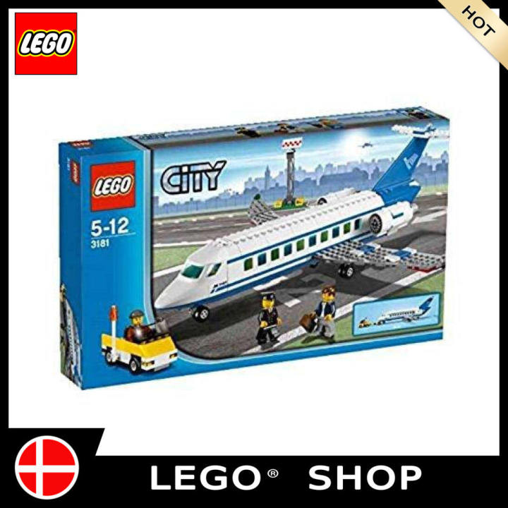 Lego 3181 Inside [100% Original] LEGO 3181 City Passenger Plane