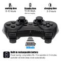 Ceozon PS3 Controller Wireless 2 Pack Gamepad Compatible with Sony PS3 Controller Wireless Remote Joystick with Charging Cables Black and Black. 