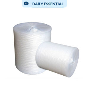 【DAILY ESSENTIAL】 50 cm × 55 m Bubble Wrap Roll | Single-Layer Packing Cushion Film
