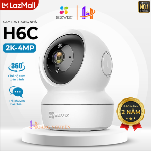 Camera IP WIFI EZVIZ H6c Pro 4MP 2K - Xoay 360 Tầm Nhìn Ban Đêm Trò Chuyện 2 Chiều Phát Hiện Chuyển Động - EZVIZ Hoang Nguyen Authorized Store