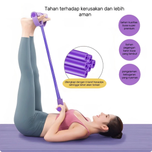 Tummy Trimer Tali Resitance Bands Holder Fitness Alat Olahraga Pengecil Perut AP97