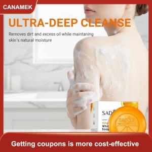 【CANAMEK 】 SADOER Vitamin C Moisturizing Body Soap Mild Cleansing Body Soap For Daily Use Hydrating & Nourishing The Skin