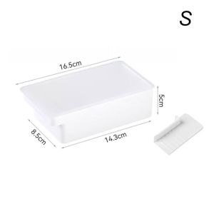 Butter Dish Keeper Tool W/ Sealed Lid Cutter Slicer Easy Cutting Storage BPA Free Cheese Box Refrigerator 2 In 1 Clear Container