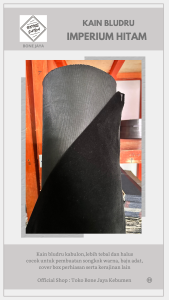 Kain Bludru Imperium Cocok Untuk Selempang Wisuda Cover Box Plakat dan Songkok Hitam