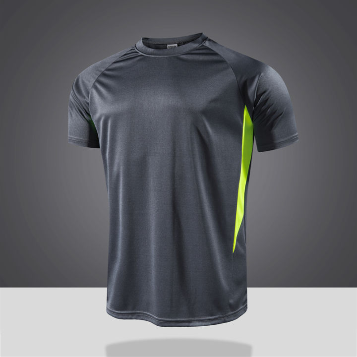 Sports short sleeve compression shirts clothing t shirt for men