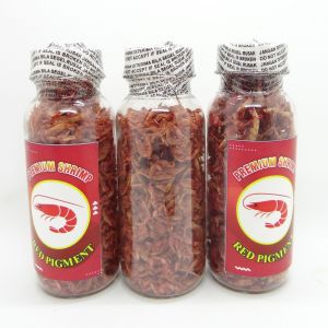 Udang Kering Merah Premium Plus pigmen CAROPHYLL RED kemasan botol 100 ml