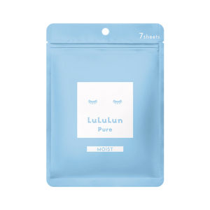 มาส์กหน้าจากญี่ปุ่น Lululun Pure Serie Face Mask หน้าใสใน 7 ยอดขายอันดับ 1 ในญี่ปุ่น สูตรเพียว แพคเกจใหม่ 1 แพ็ค 7 ชิ้น