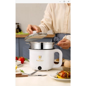 KAISAVILLA HOME Mini Rice Cooker 1.8L Multi-function Cooker Non-Stick Inner Pot With Steamer