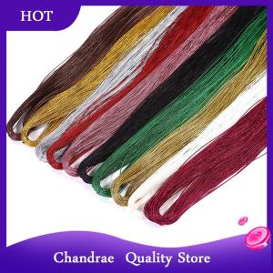 [Chandrae] 100M ROPE CORD ของขวัญบรรจุภัณฑ์ String METALLIC Jewelry Thread CORD
